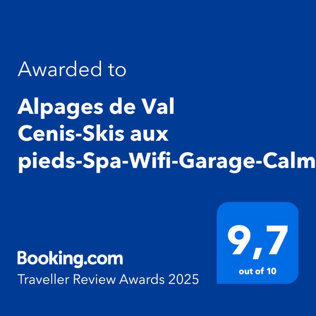 "Alpages De Val Cenis"-Skis Aux Pieds-Spa-Wifi-Garage-Calme! Lanslebourg-Mont-Cenis Exteriér fotografie
